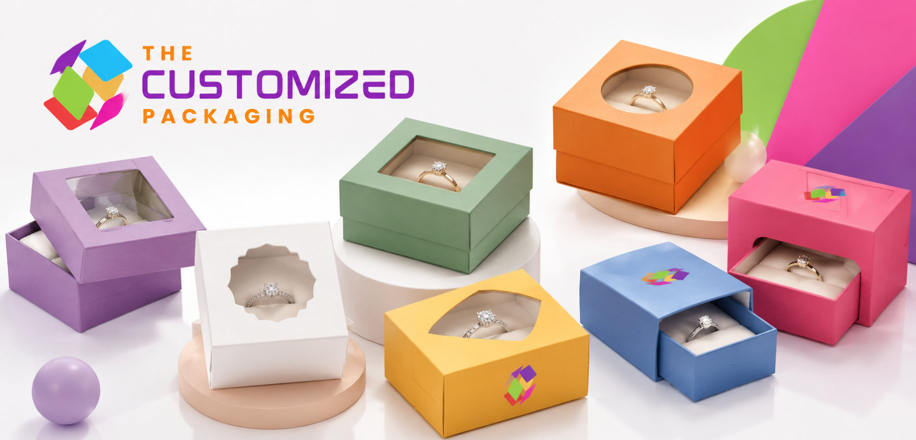 Two-Piece Lid Styles for Paperboard Ring Boxes